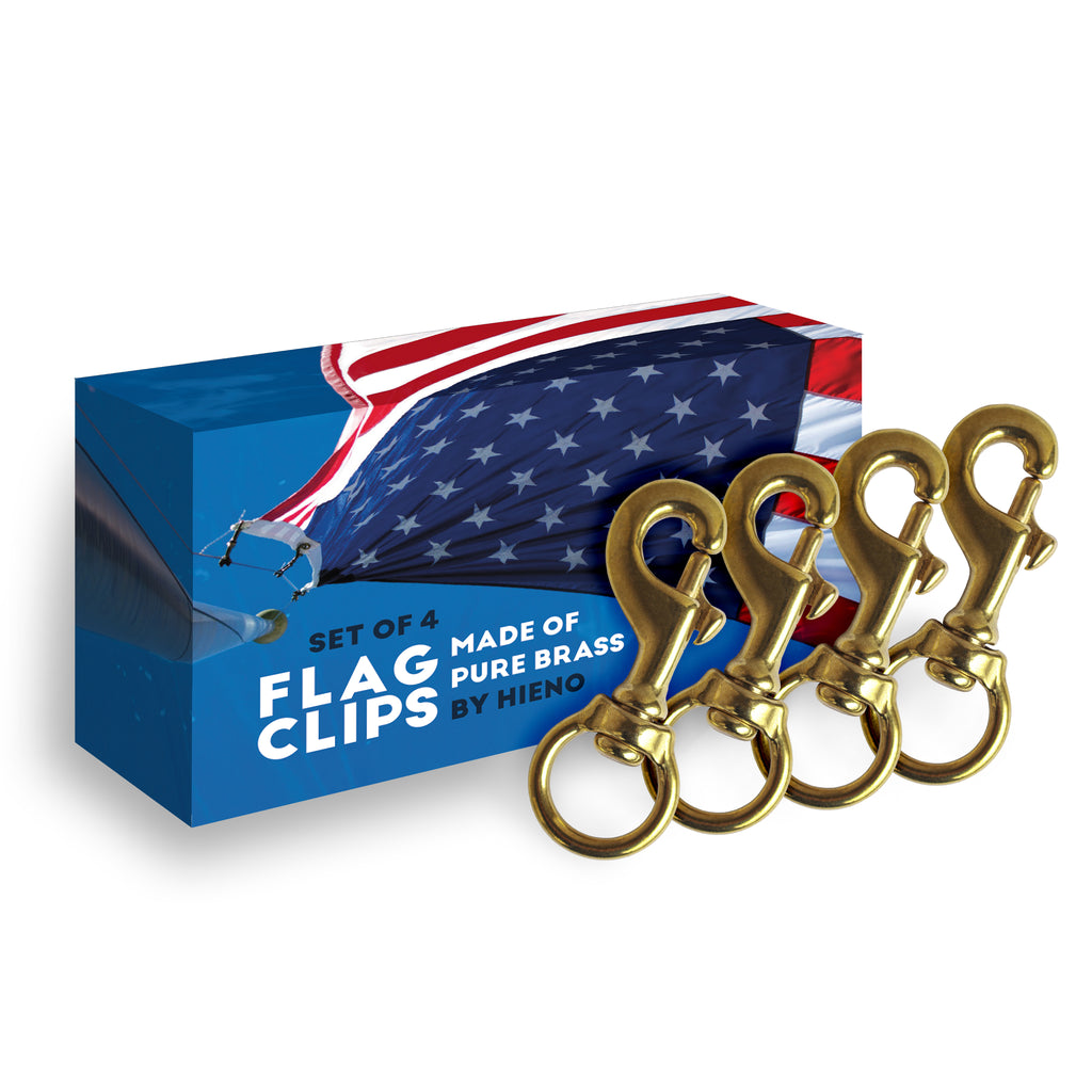 flag clips for rope Pack of 4
